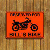Motorcycle Sign