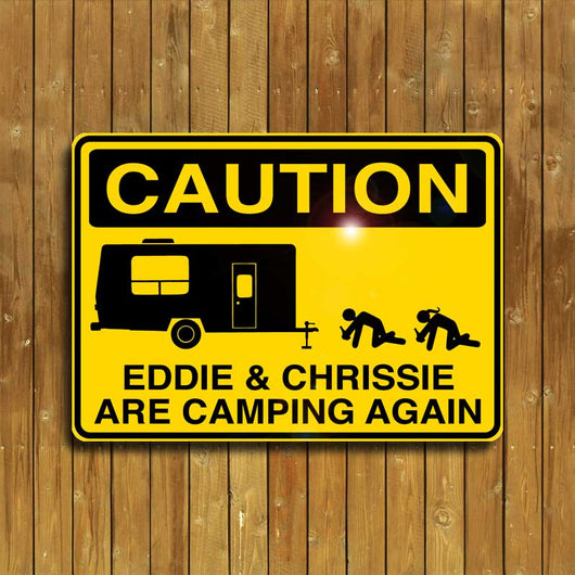 Camping Sign