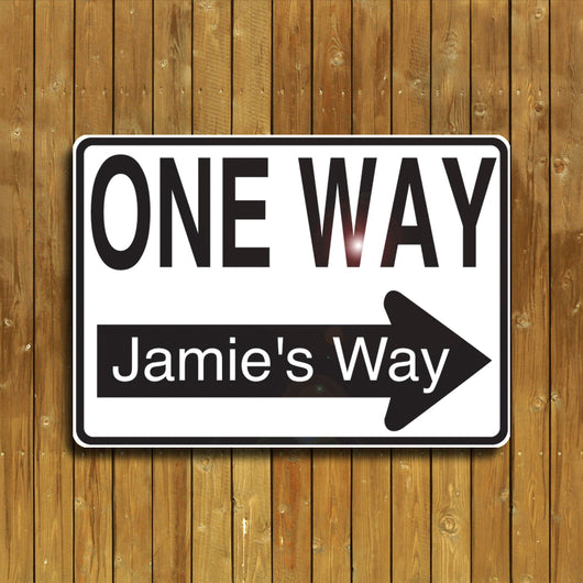 One Way Sign