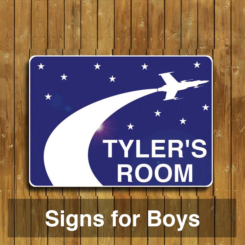 signs for boys