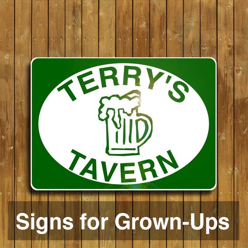 signs for grown ups