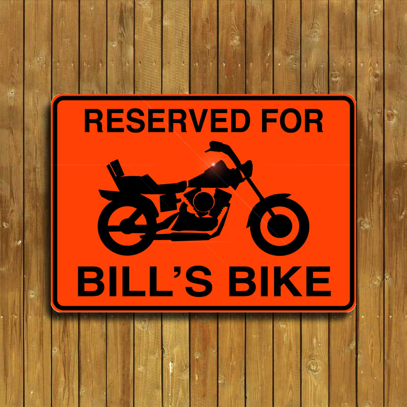 Motorcycle Sign
