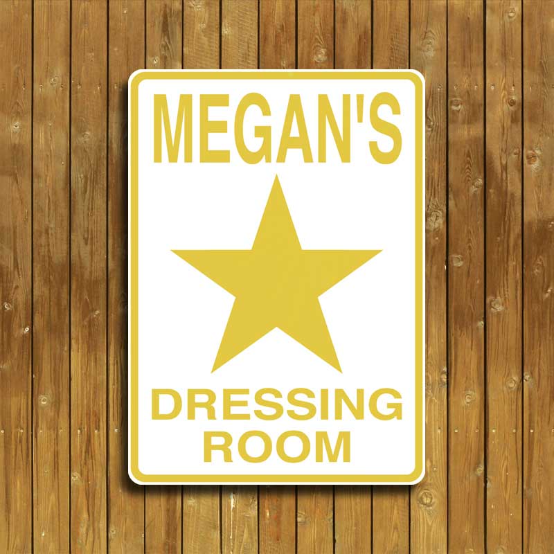 Room Signposts Dressing Room Sign – The Sign Post